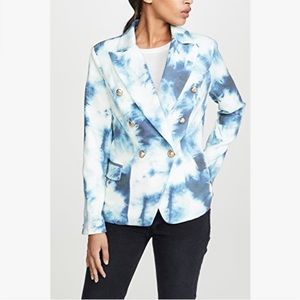 Lioness Palermo tie dye double breasted blazer S
